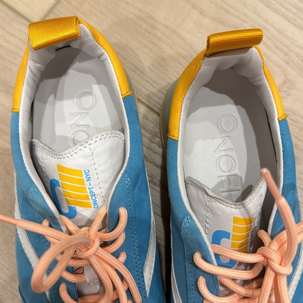 Oncept Panama Sneaker 6.5 (New with tags, no box) Adriatic Blue - Picture 5 of 8